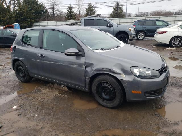 WVWBB7AJ0DW119981 - 2013 VOLKSWAGEN GOLF GRAY photo 4