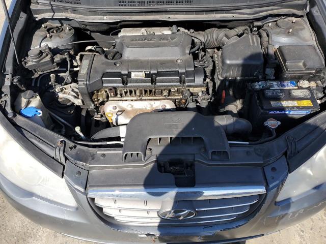 KMHDU46D18U330804 - 2008 HYUNDAI ELANTRA GLS SILVER photo 11