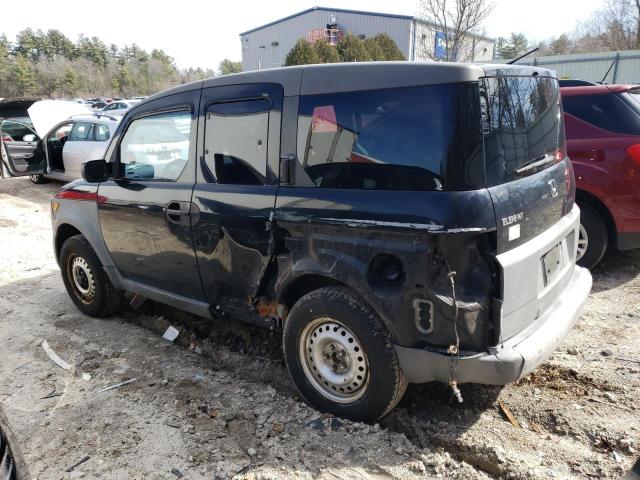 5J6YH18314L004489 - 2004 HONDA ELEMENT LX BLACK photo 2