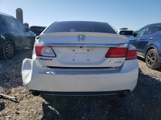 1HGCR2F58FA022771 - 2015 HONDA ACCORD SPORT WHITE photo 6