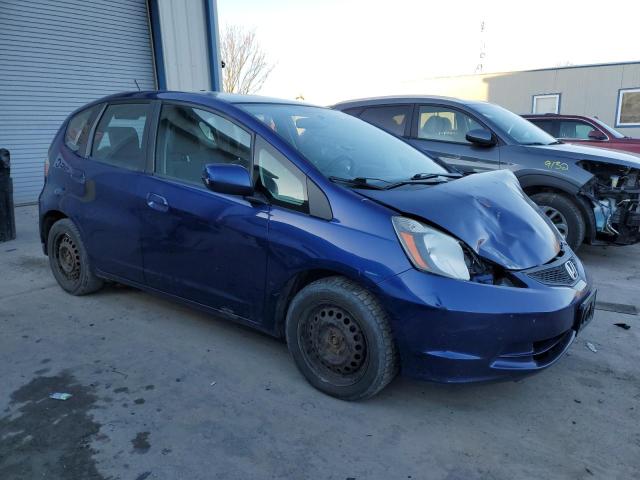 JHMGE8H37CC009602 - 2012 HONDA FIT BLUE photo 4