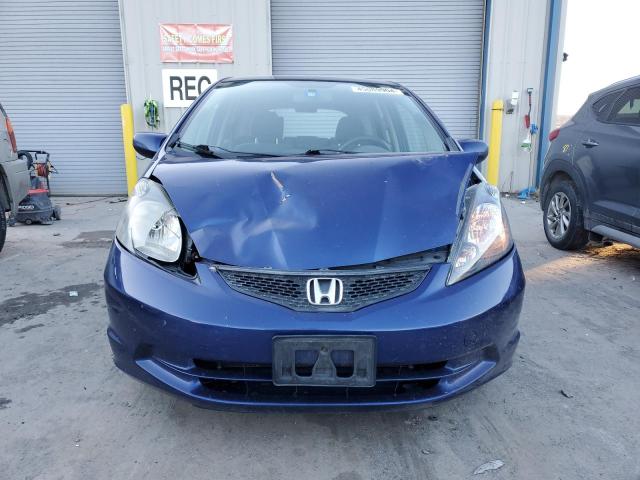 JHMGE8H37CC009602 - 2012 HONDA FIT BLUE photo 5