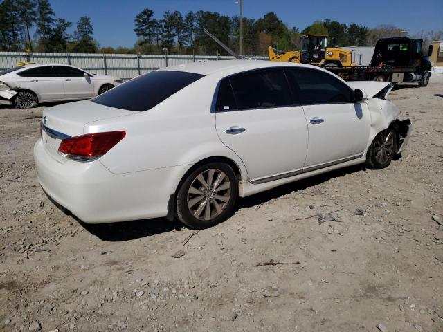 4T1BK3DB2BU428613 - 2011 TOYOTA AVALON BASE 白色 照片 3