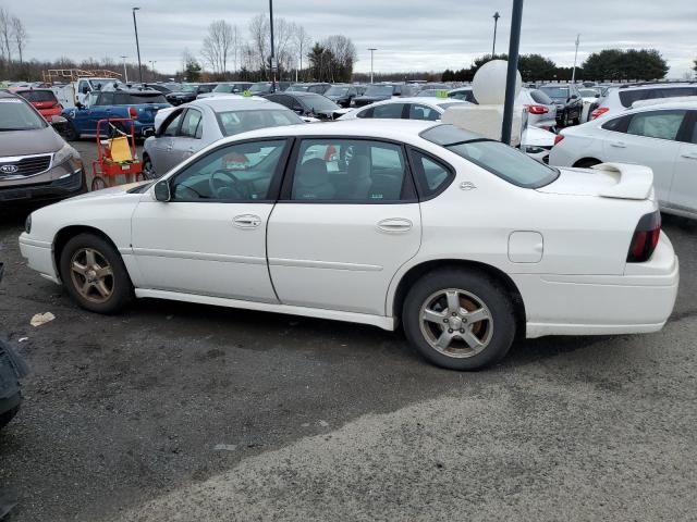 2G1WH52K859393461 - 2005 CHEVROLET IMPALA LS WHITE photo 2