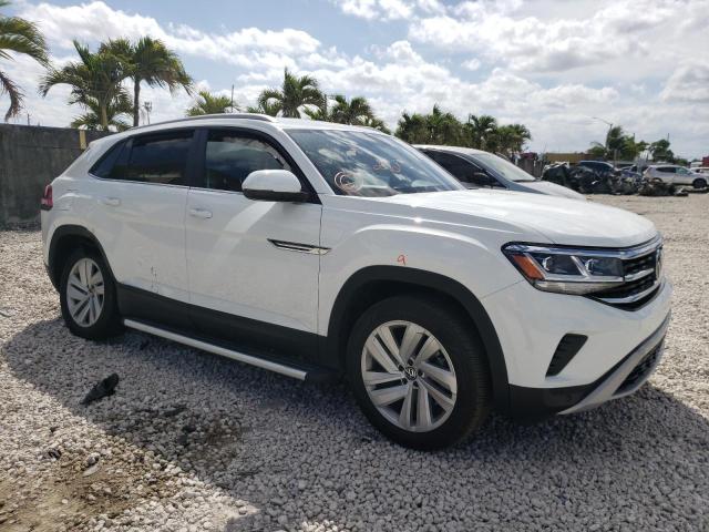 1V2WC2CA1NC220706 - 2022 VOLKSWAGEN ATLAS CROS SE თეთრი ფოტო 4
