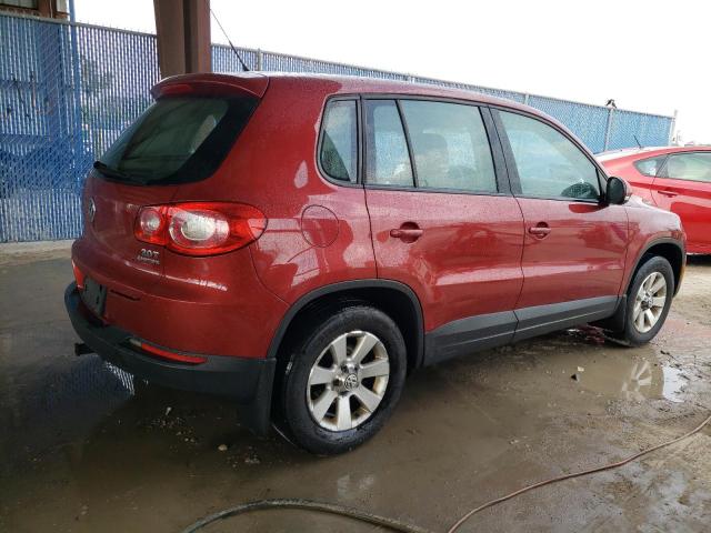 WVGBV7AX7AW001879 - 2010 VOLKSWAGEN TIGUAN SE RED photo 3