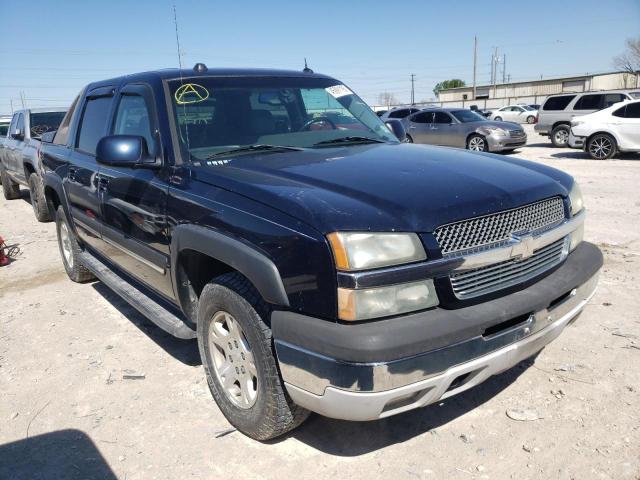 3GNEC12ZX5G220965 - 2005 CHEVROLET AVALANCHE C1500 BLUE photo 4