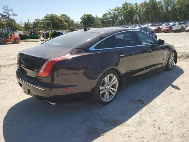 SAJWA2GB1DLV42580 - 2013 JAGUAR XJL PORTFOLIO MAROON photo 3