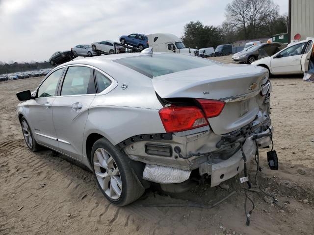 2G1145S32H9198166 - 2017 CHEVROLET IMPALA PREMIER SILVER photo 2