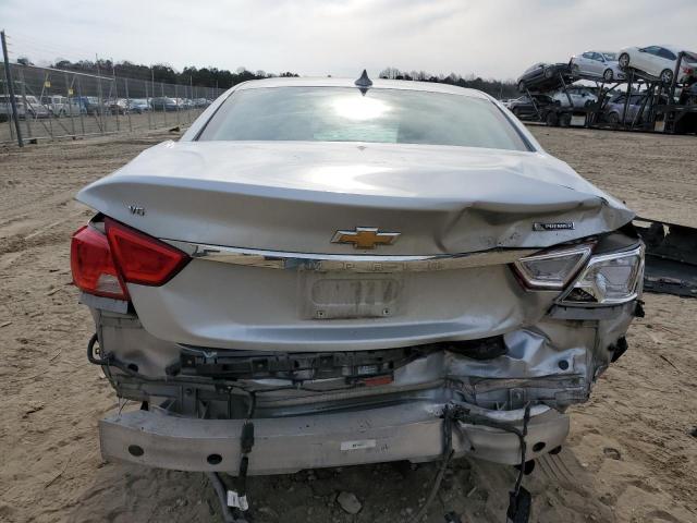 2G1145S32H9198166 - 2017 CHEVROLET IMPALA PREMIER SILVER photo 6