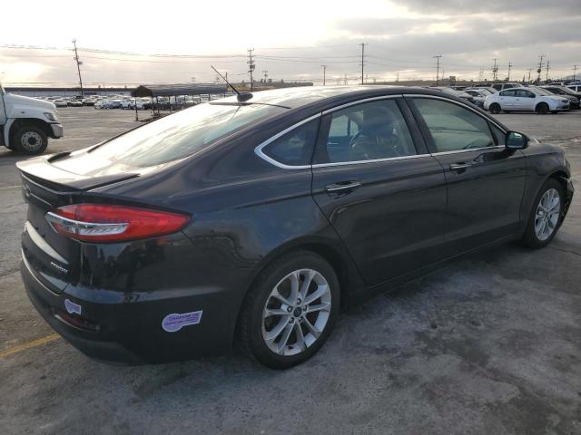 3FA6P0SU8KR174008 - 2019 FORD FUSION TITANIUM BLACK photo 3