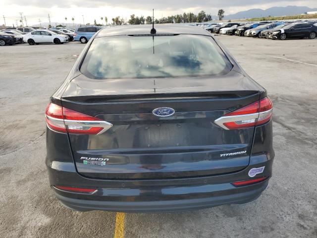 3FA6P0SU8KR174008 - 2019 FORD FUSION TITANIUM BLACK photo 6