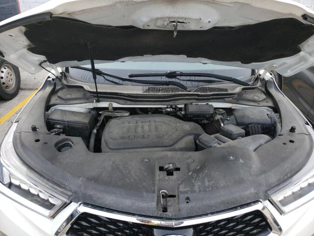 5J8YD3H55KL008137 - 2019 ACURA MDX TECHNOLOGY WHITE photo 12