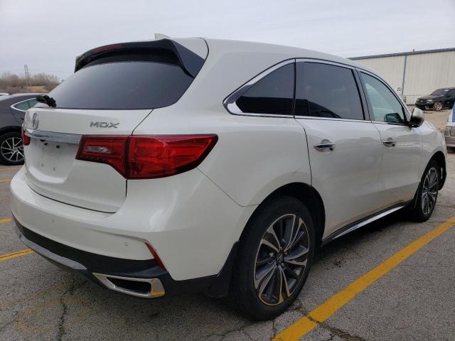 5J8YD3H55KL008137 - 2019 ACURA MDX TECHNOLOGY WHITE photo 3