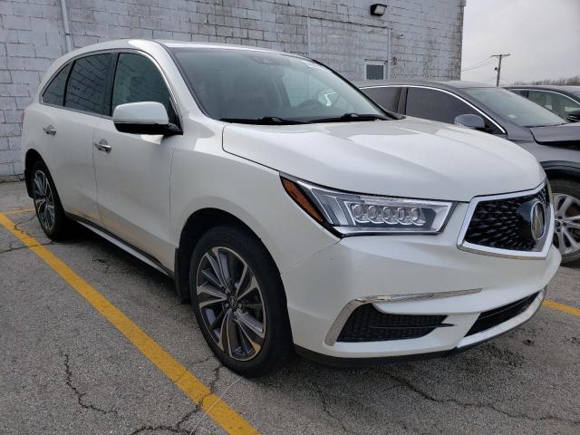 5J8YD3H55KL008137 - 2019 ACURA MDX TECHNOLOGY WHITE photo 4