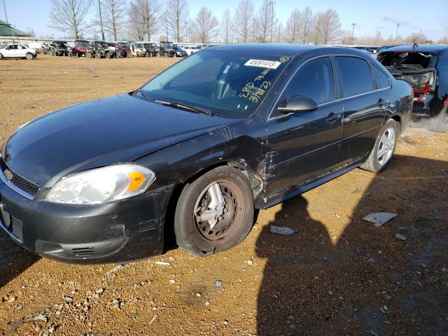 2G1WD5E30C1287453 - 2012 CHEVROLET IMPALA POLICE GRAY photo 1