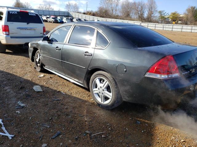 2G1WD5E30C1287453 - 2012 CHEVROLET IMPALA POLICE GRAY photo 2