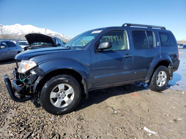 5N1AR18W05C782441 - 2005 NISSAN PATHFINDER LE ლურჯი ფოტო 1