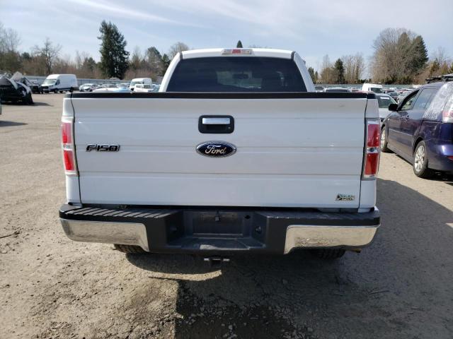 1FTFX1EV6AFD53647 - 2010 FORD F150 SUPER CAB WHITE photo 6