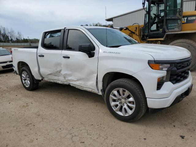 1GCPDBEK3NZ624743 - 2022 CHEVROLET SILVERADO K1500 CUSTOM WHITE photo 4