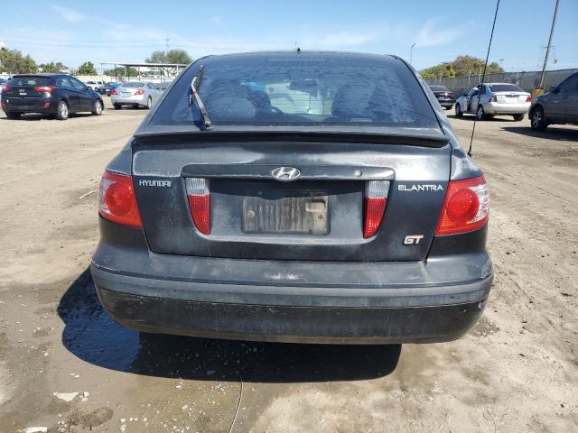 KMHDN56D25U132845 - 2005 HYUNDAI ELANTRA GLS BLACK photo 6