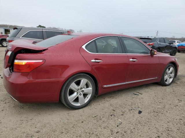 JTHBL5EF0C5113060 - 2012 LEXUS LS 460 RED photo 3