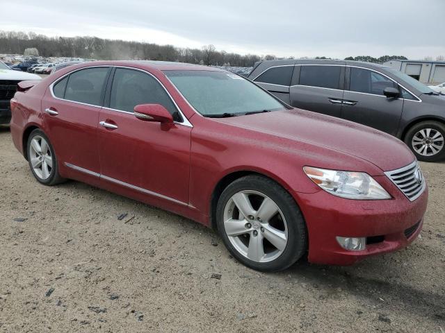 JTHBL5EF0C5113060 - 2012 LEXUS LS 460 RED photo 4