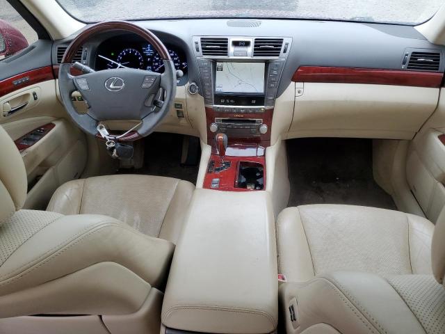 JTHBL5EF0C5113060 - 2012 LEXUS LS 460 RED photo 8