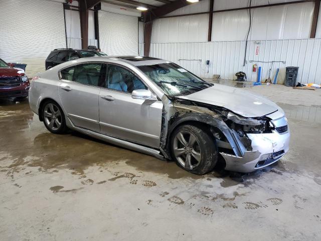 19UUA9F58DA005549 - 2013 ACURA TL TECH SILVER photo 4