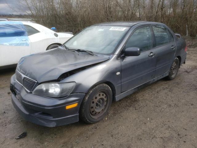 JA3AJ86E23U020278 - 2003 MITSUBISHI LANCER OZ RALLY GRAY photo 1