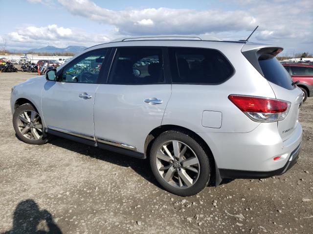5N1AR2MM6EC644803 - 2014 NISSAN PATHFINDER S SILVER photo 2