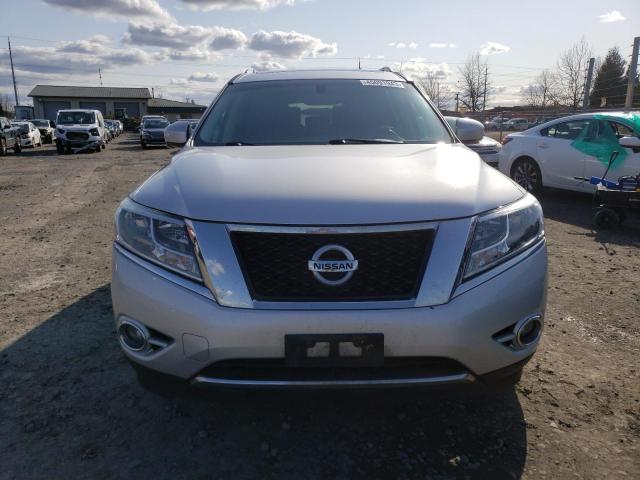 5N1AR2MM6EC644803 - 2014 NISSAN PATHFINDER S SILVER photo 5