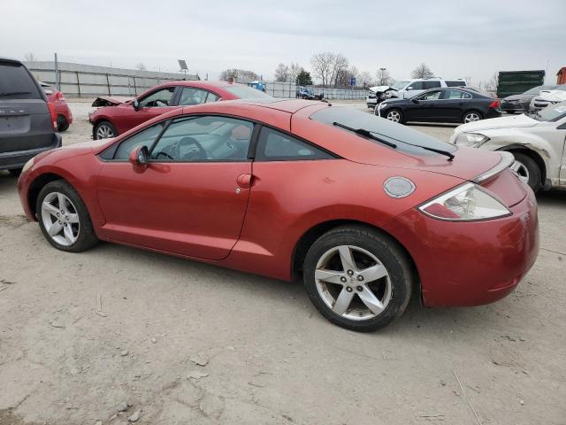 4A3AK24F08E004554 - 2008 MITSUBISHI ECLIPSE GS RED photo 2