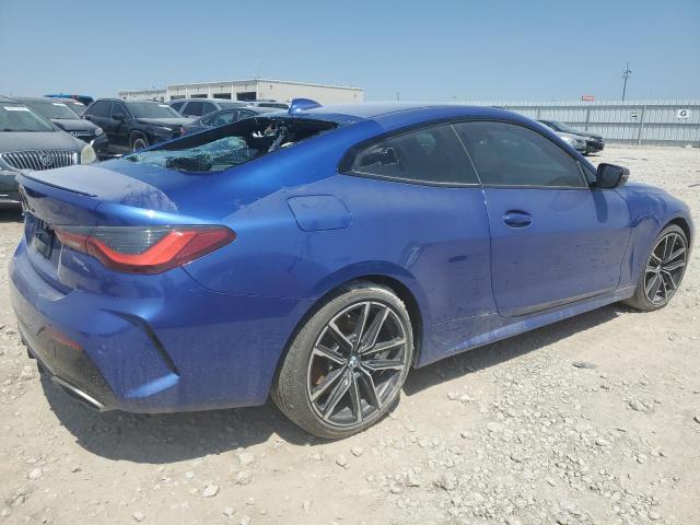 WBA13AR09MCF83046 - 2021 BMW M440XI BLUE photo 3