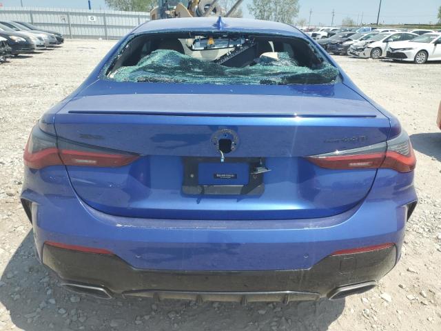 WBA13AR09MCF83046 - 2021 BMW M440XI BLUE photo 6