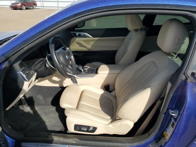 WBA13AR09MCF83046 - 2021 BMW M440XI BLUE photo 7