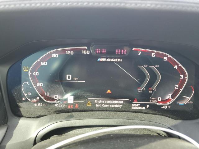 WBA13AR09MCF83046 - 2021 BMW M440XI BLUE photo 9