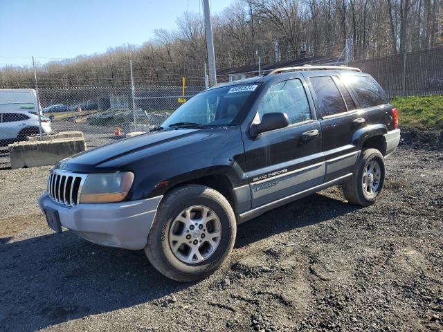 1J4G248S2YC173755 - 2000 JEEP GRAND CHER LAREDO BLACK photo 1