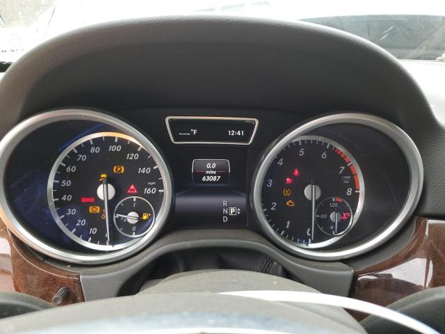 4JGDA5HB2FA510253 - 2015 MERCEDES-BENZ ML 350 4MATIC GRAY photo 9