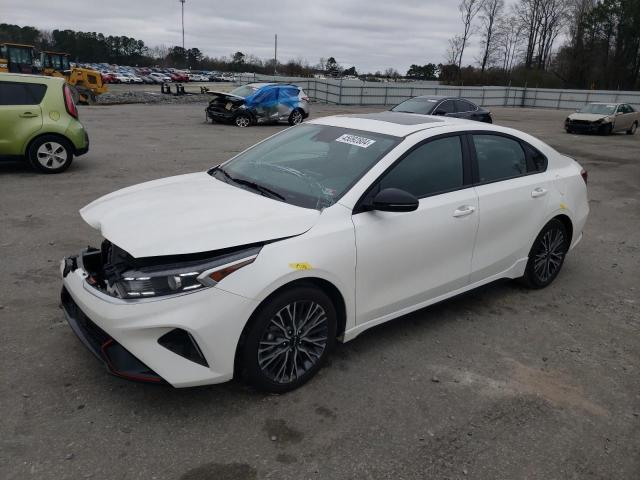 3KPF54AD2PE647246 - 2023 KIA FORTE GT LINE WHITE photo 1