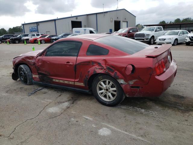 1ZVFT80N375259197 - 2007 FORD MUSTANG RED photo 2