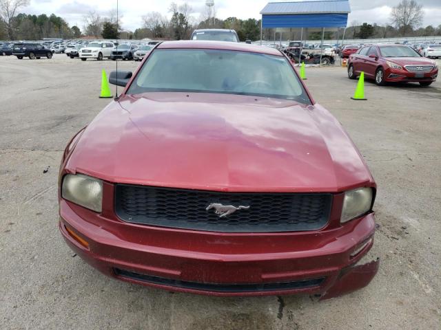 1ZVFT80N375259197 - 2007 FORD MUSTANG RED photo 5