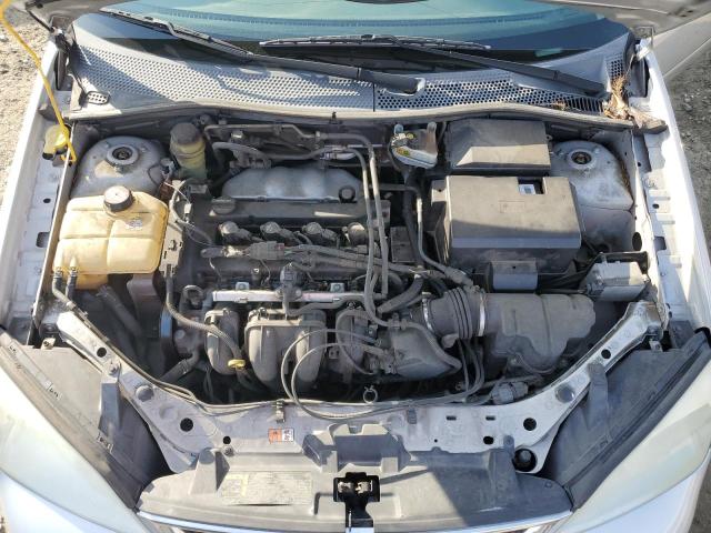 1FAFP34N75W147603 - 2005 FORD FOCUS ZX4 SILVER photo 11