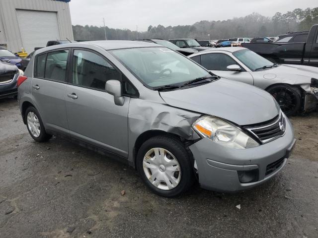 3N1BC1CP9AL450798 - 2010 NISSAN VERSA S GRAY photo 4