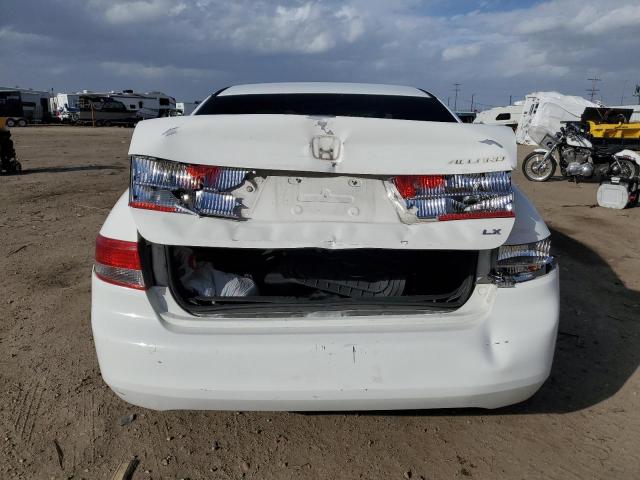 JHMCM56374C016425 - 2004 HONDA ACCORD LX WHITE photo 6