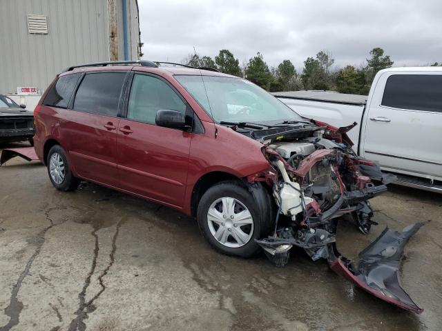 5TDZK23C78S208436 - 2008 TOYOTA SIENNA CE MAROON photo 4