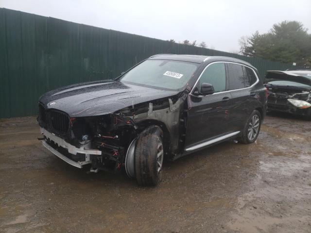 5UXTR9C54JLD70870 - 2018 BMW X3 XDRIVE30I BLACK photo 1