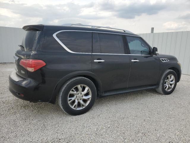 JN8AZ2NF7B9502834 - 2011 INFINITI QX56 BLACK photo 3