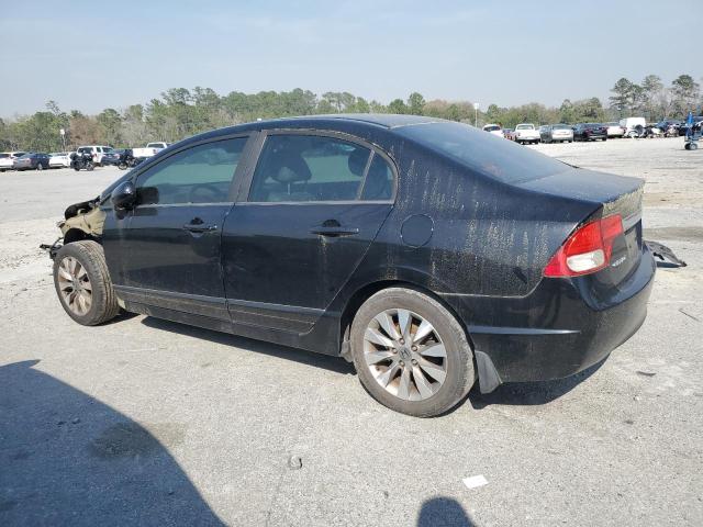 19XFA1F93BE019557 - 2011 HONDA CIVIC EXL შავი ფოტო 2