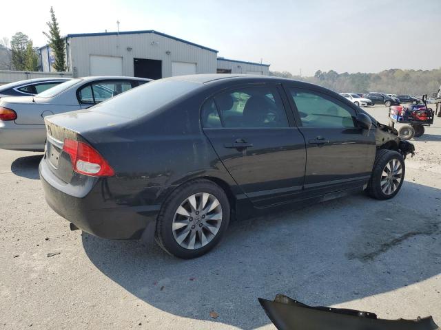 19XFA1F93BE019557 - 2011 HONDA CIVIC EXL შავი ფოტო 3